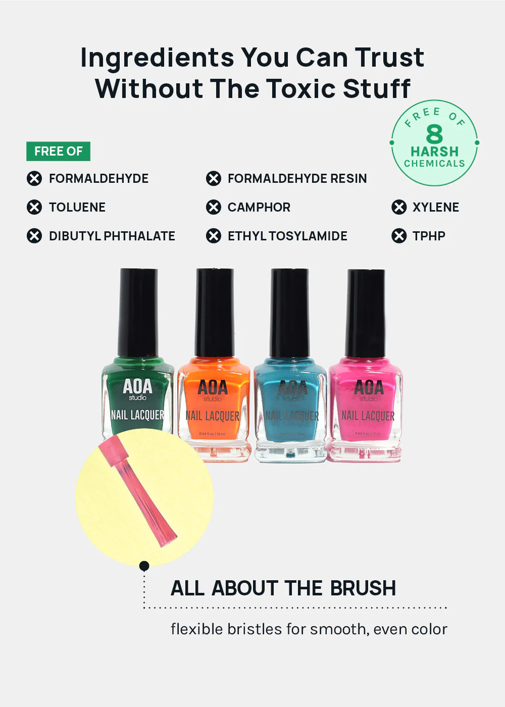 AOA Studio Nail Polish - Bolds - Image 4