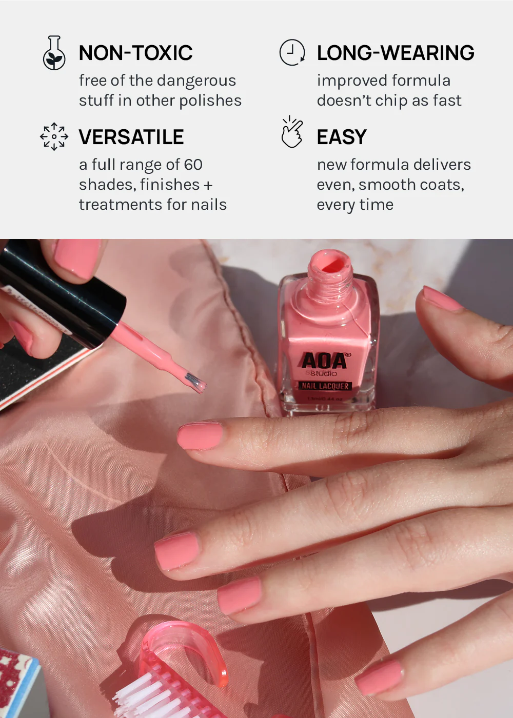 AOA Studio Nail Polish - Dark Shimmers - Image 3