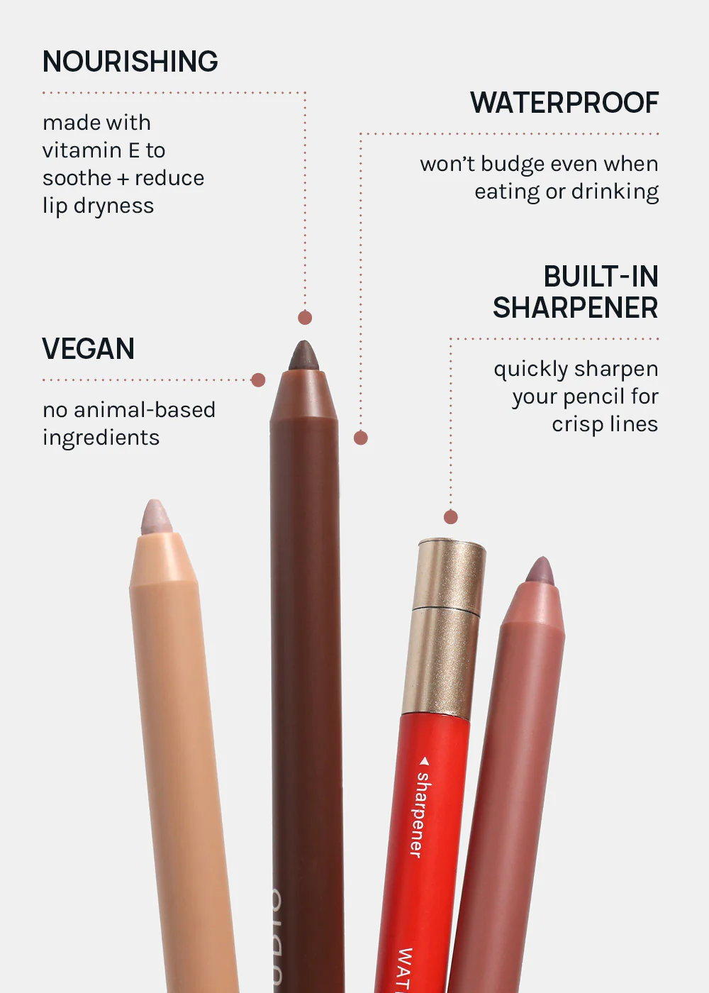 AOA Studio Waterproof Lip Liner - Image 4