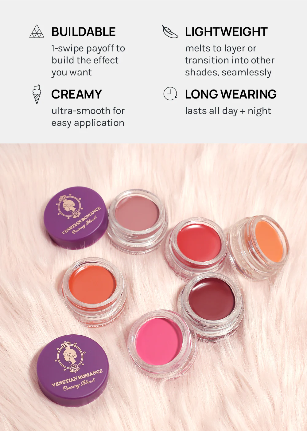 AOA Venetian Romance Creamy Blush - Image 4