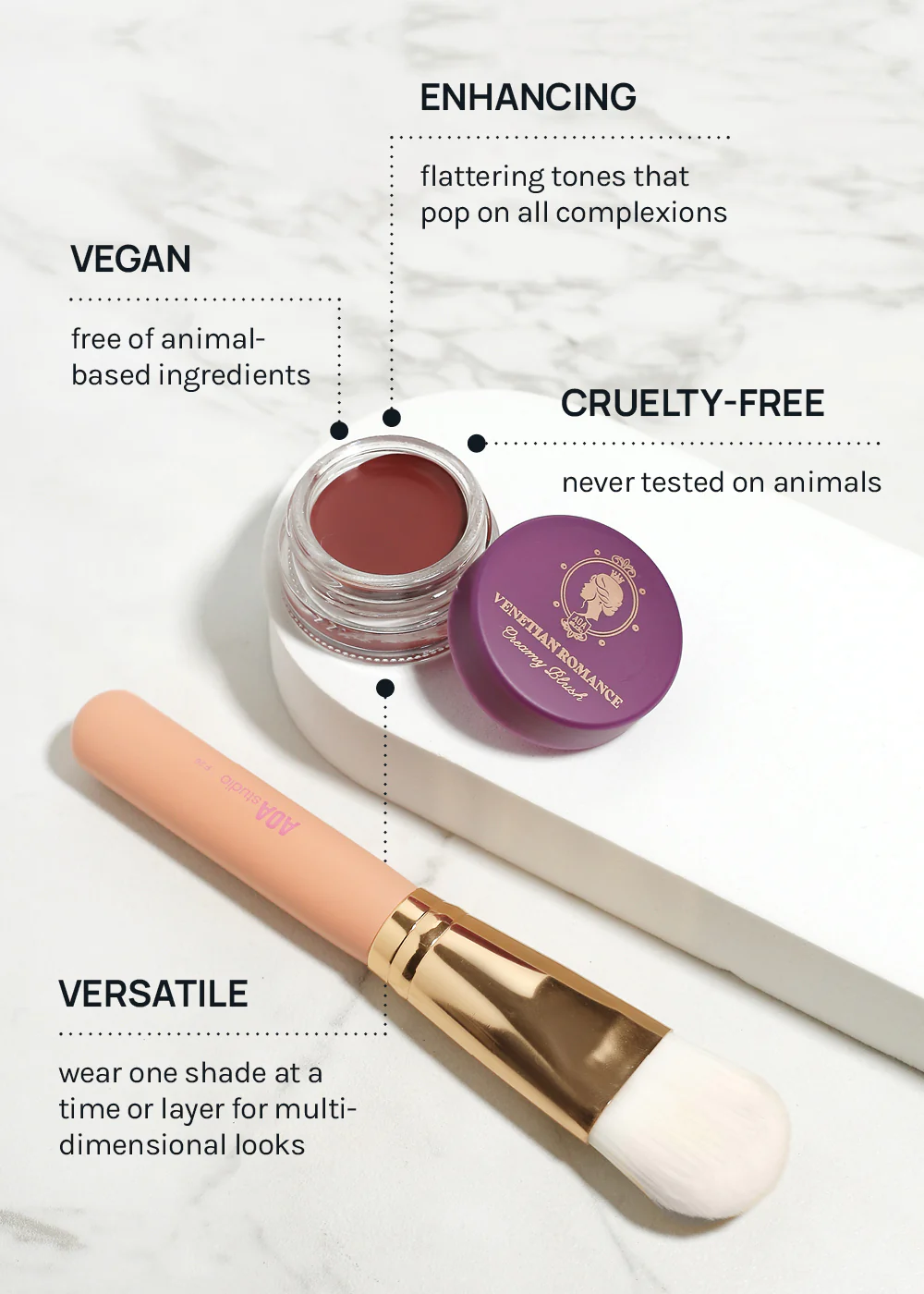 AOA Venetian Romance Creamy Blush - Image 5