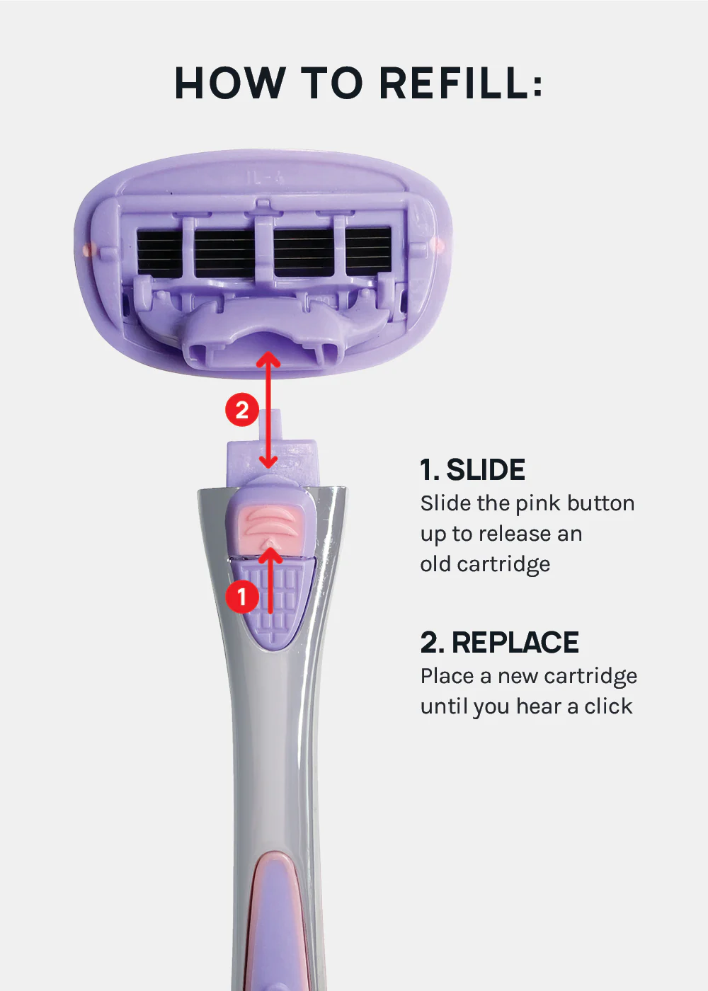 AOA Women's 5-Blade Refills - Image 5