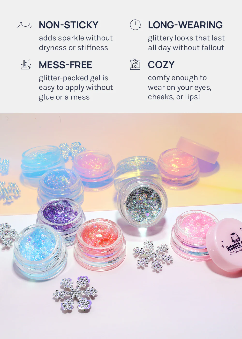 AOA Wonder Glitz Glitter Gel Topper - Image 4
