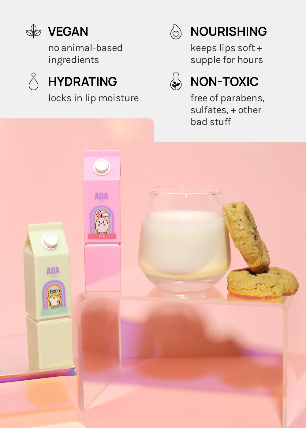 AOA x Miss A Friends Sweet Milk Lip Balm - Image 4