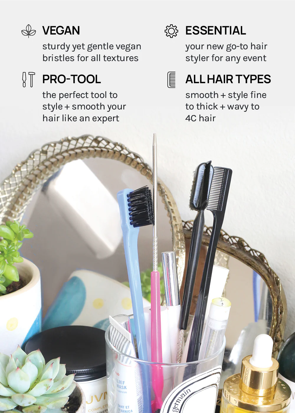 AOA Baby Hair + Edge Brush - Image 4