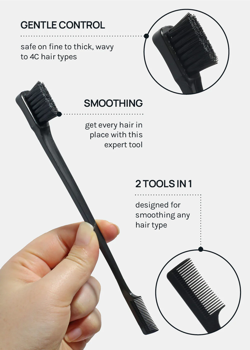 AOA Baby Hair + Edge Brush - Image 5