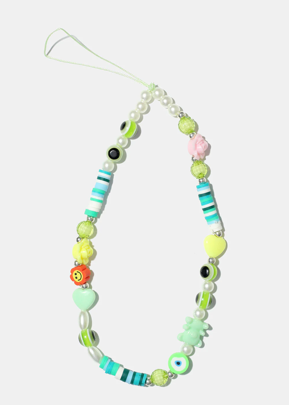 Beaded Cellphone Strap Keychain - Image 4