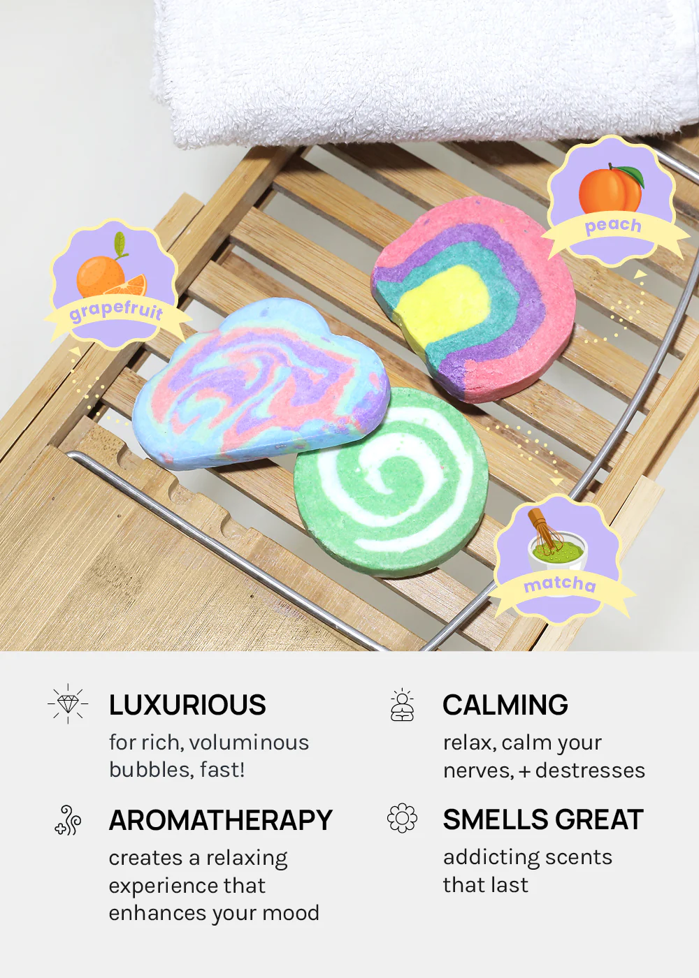 AOA Bubble Bar - Grapefruit Cloud - Image 4