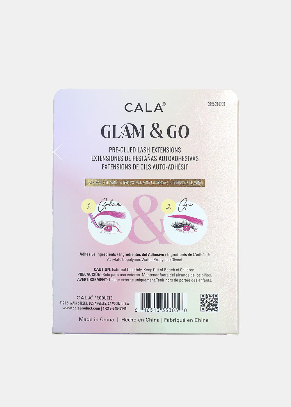 CALA Glam & Go Pre Glued Lash Extensions - Image 6
