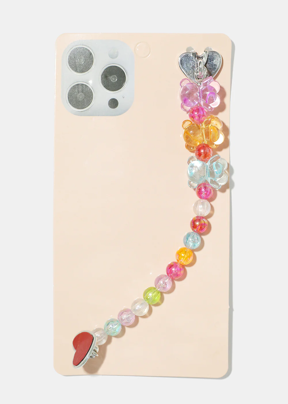 Colorful Bead & Bear Phone Strap - Image 3