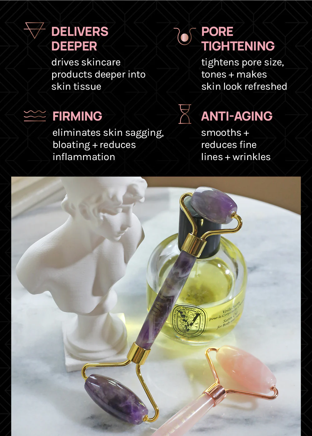 Double Roller Facial Massaging Tool - Image 4