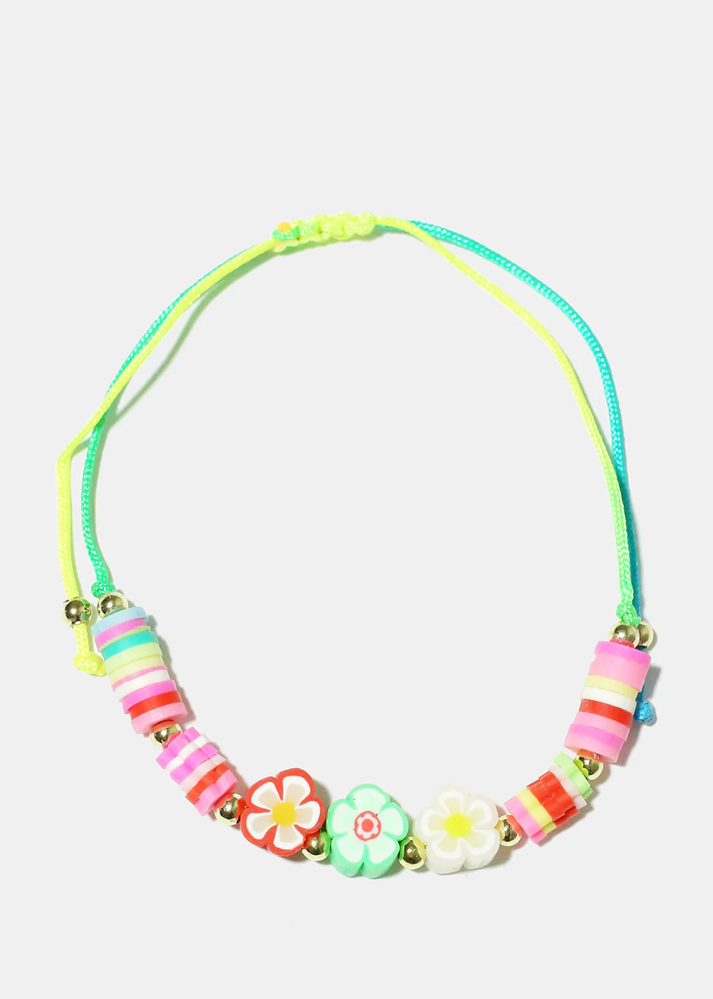 Flower & Butterfly Drawstring Bracelet - Image 3