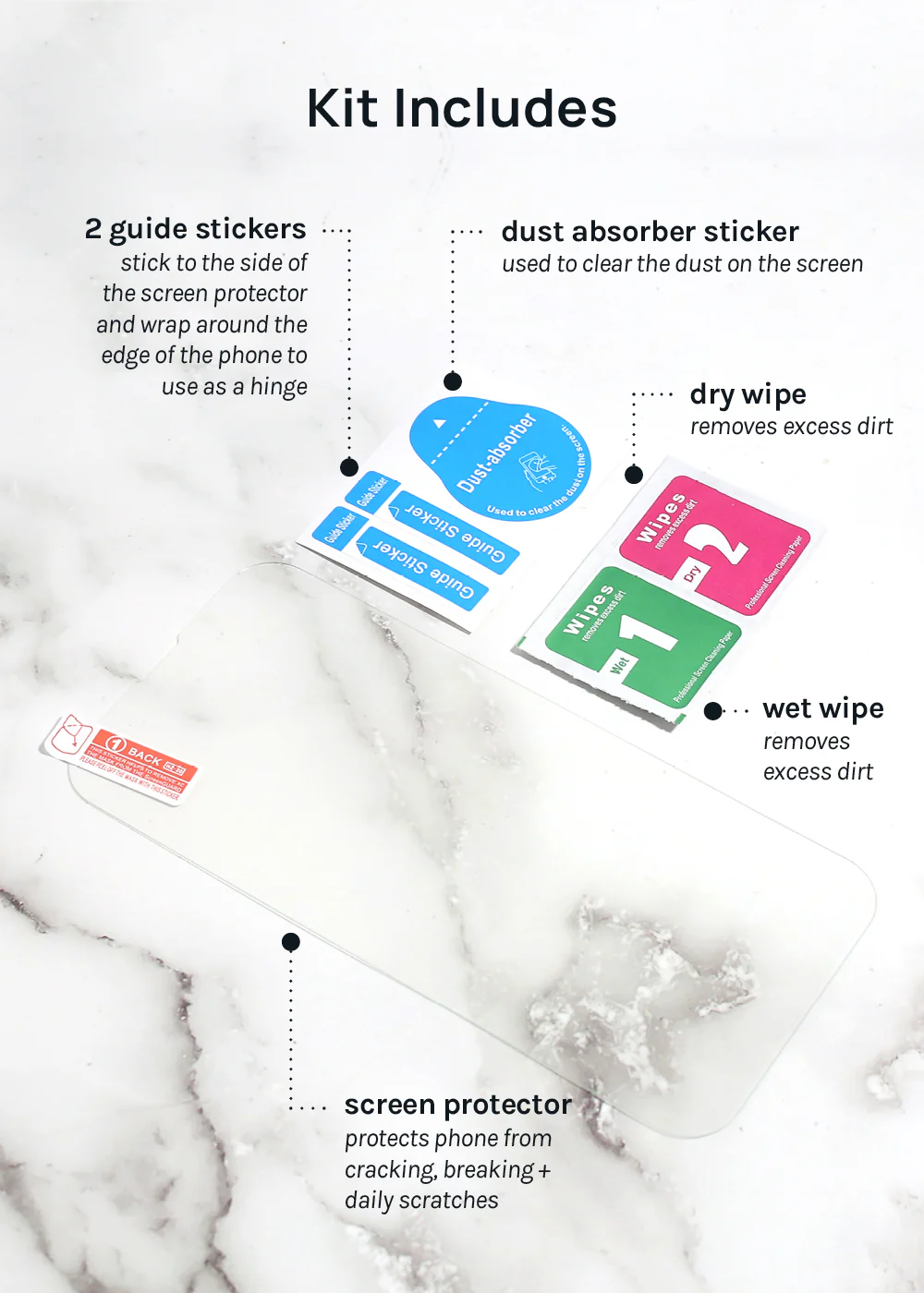 Miss A Tempered Glass Screen Protector for iPhone - Image 5