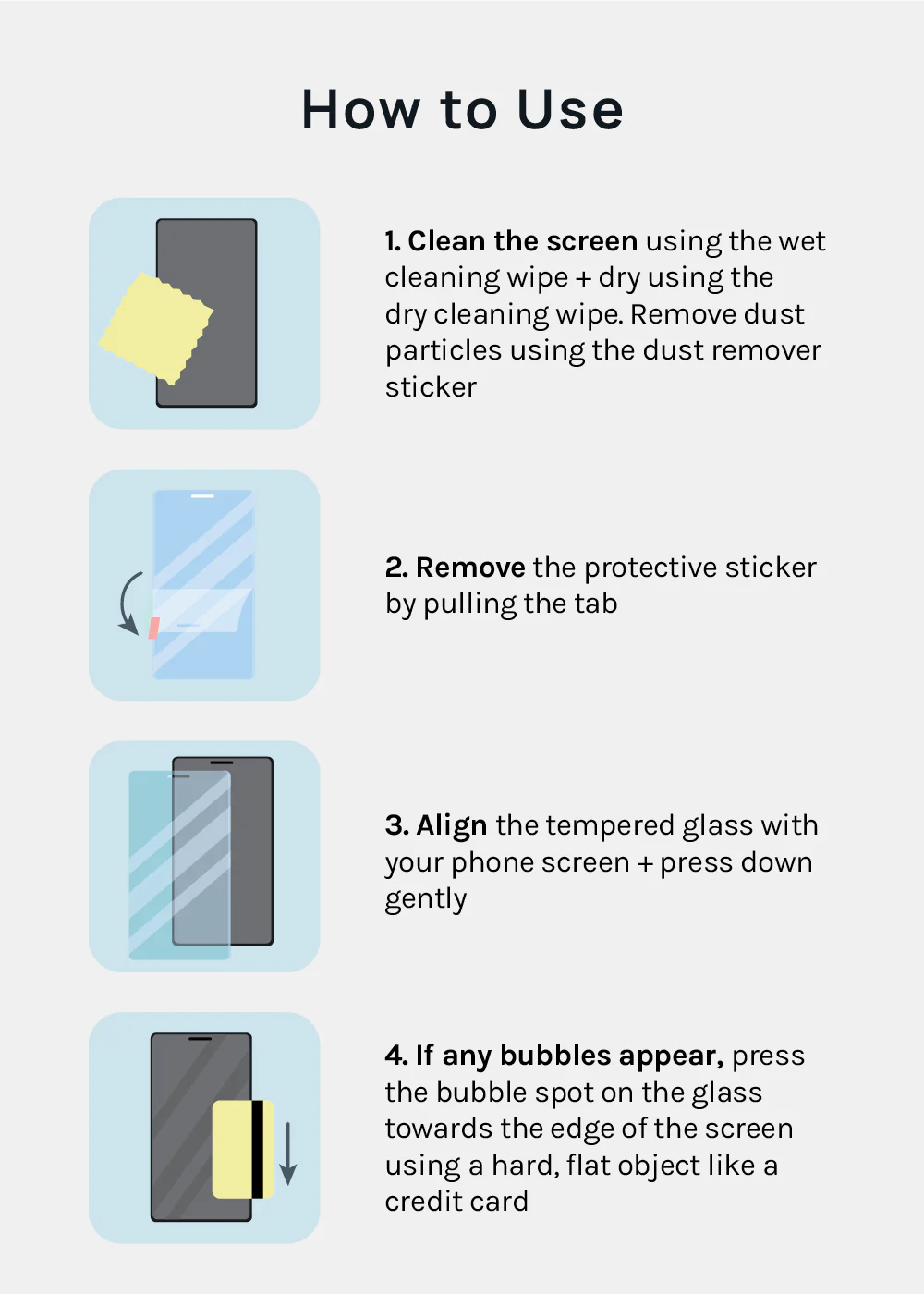 Miss A Tempered Glass Screen Protector for iPhone - Image 6