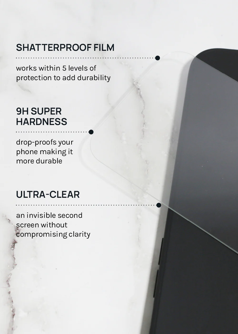 Miss A Tempered Glass Screen Protector for iPhone - Image 7