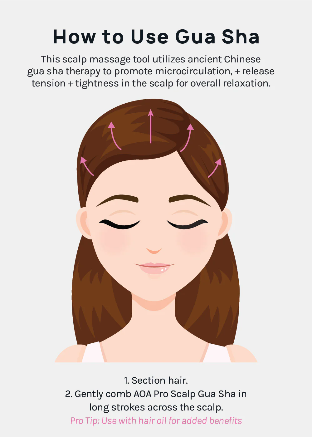 Jade Scalp Massaging Gua Sha Comb - Image 6