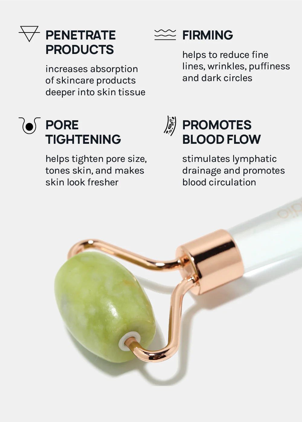 A+ Jade Stone Face Roller - Image 5