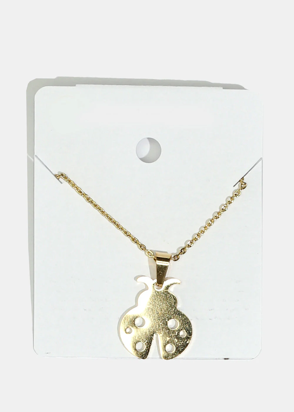Ladybug Charm Necklace - Image 3