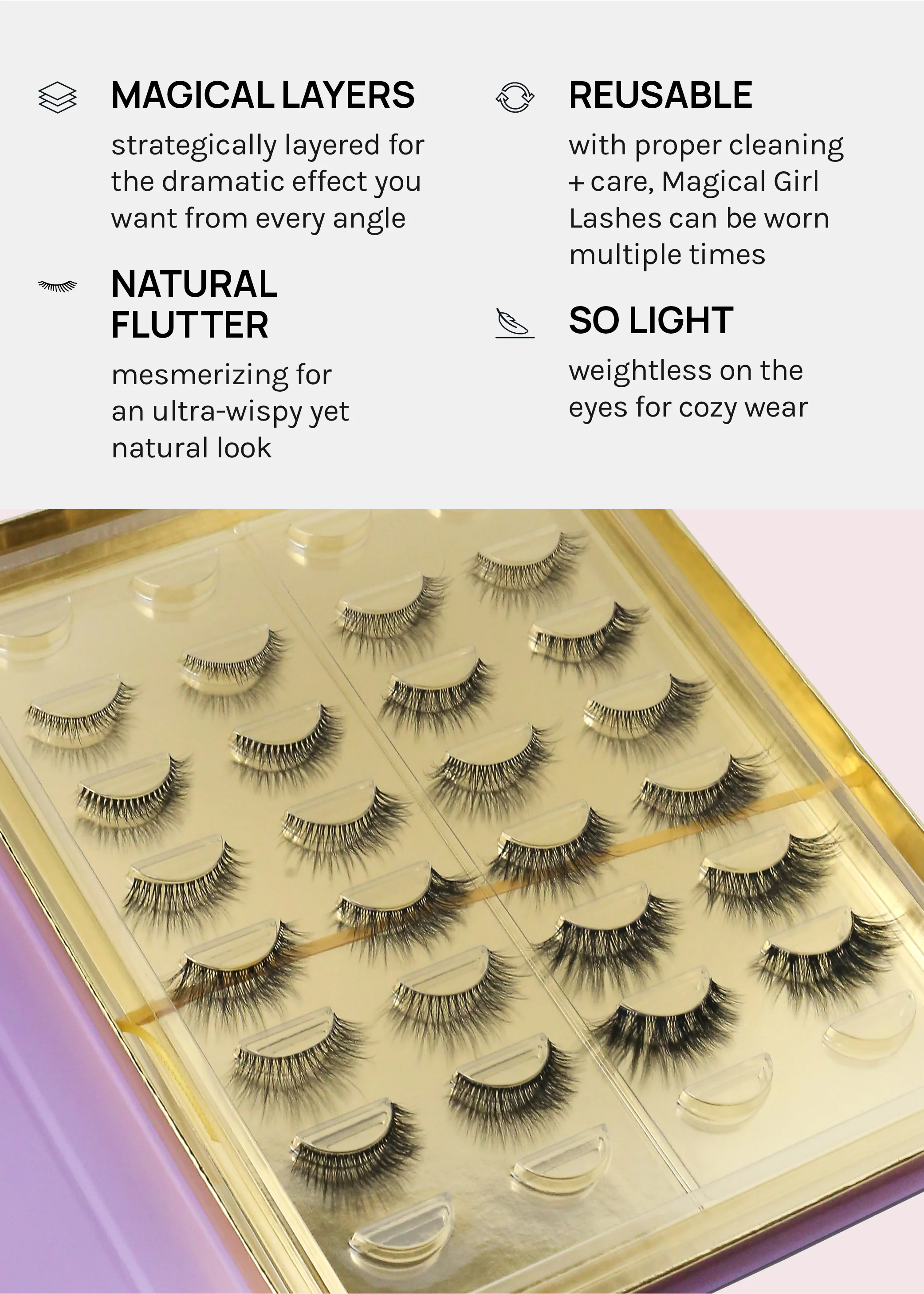 Magical Girl Dramatic Eyelashes – Nami - Image 7