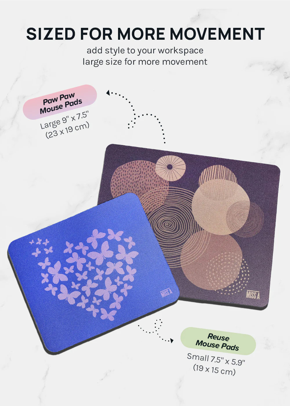 Miss A Large Mouse Pads - Image 3