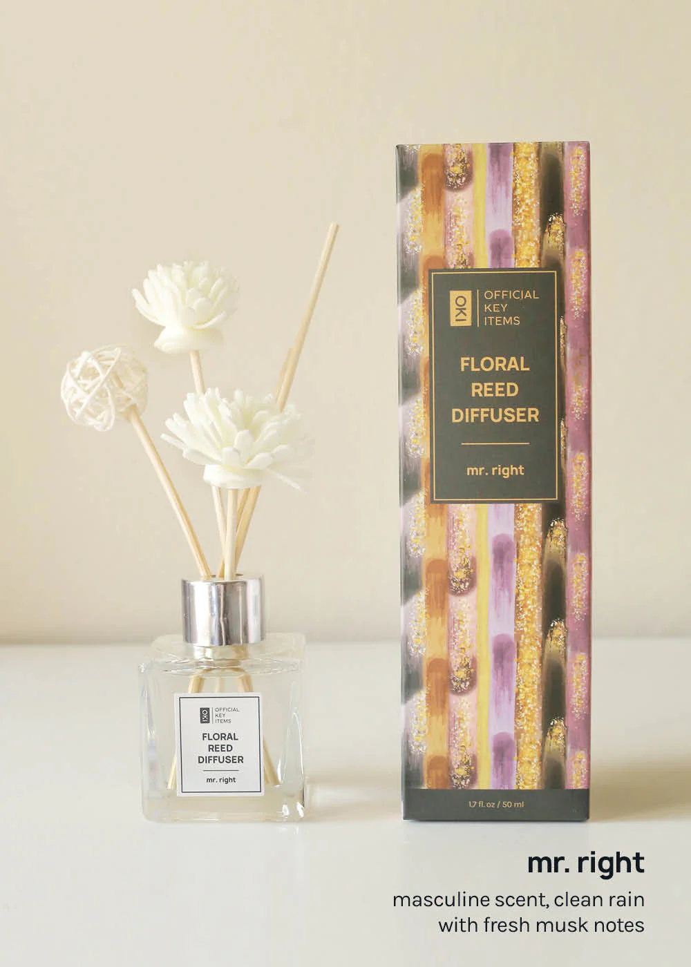 Official Key Items Floral Reed Diffuser - Image 14