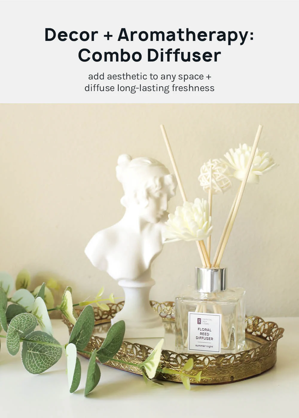 Official Key Items Floral Reed Diffuser - Image 3