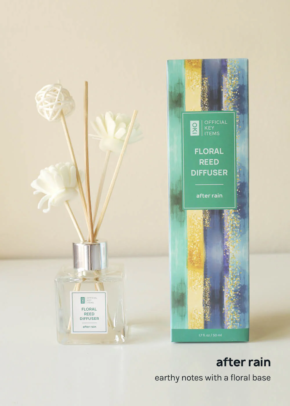 Official Key Items Floral Reed Diffuser - Image 8
