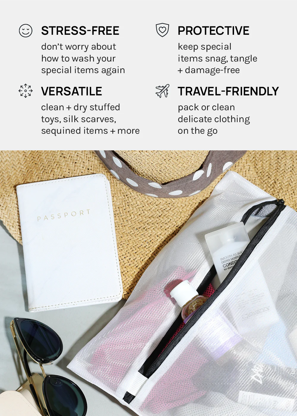 Official Key Items Mesh Laundry Bag - Image 4