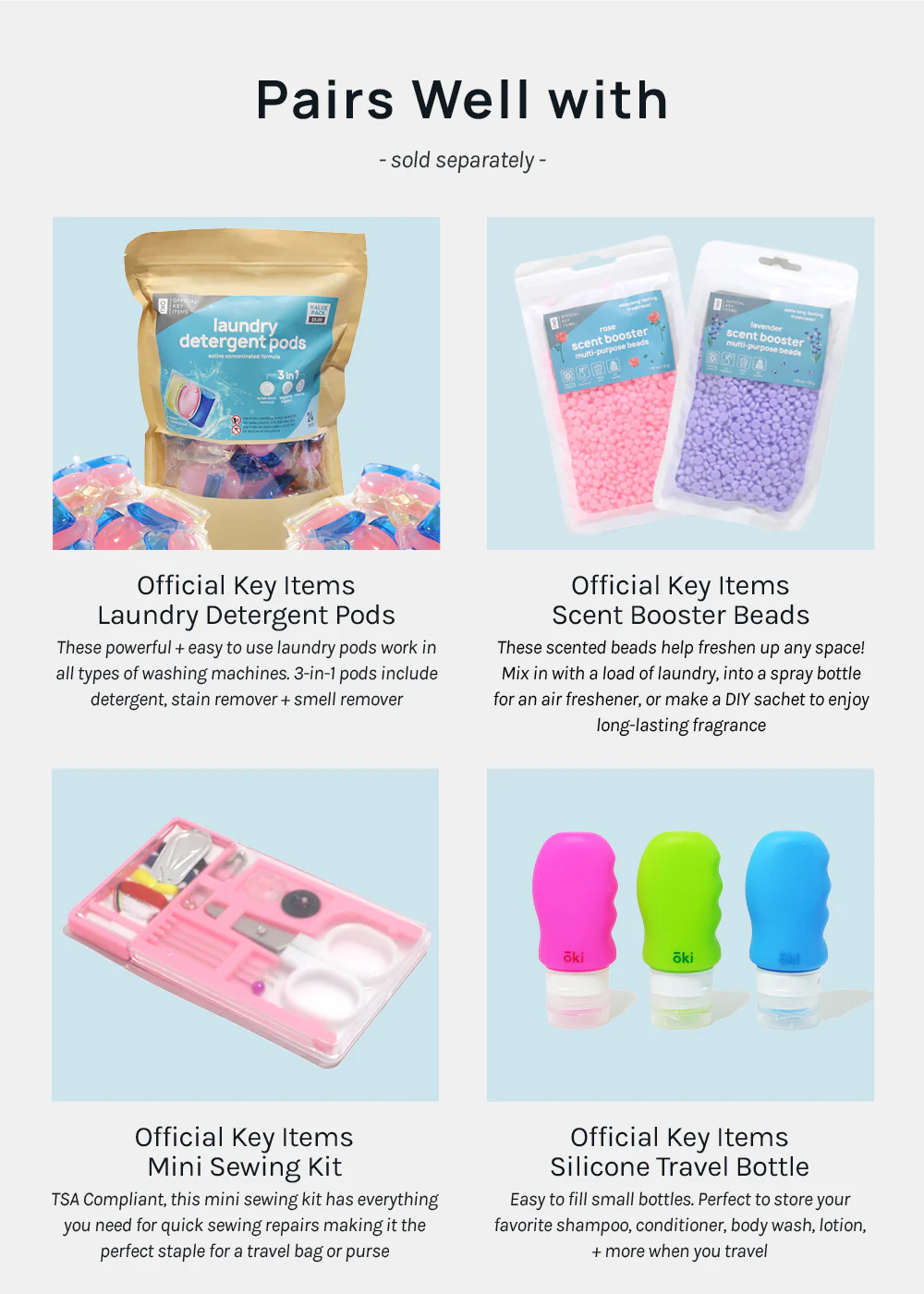 Official Key Items Mesh Laundry Bag - Image 6