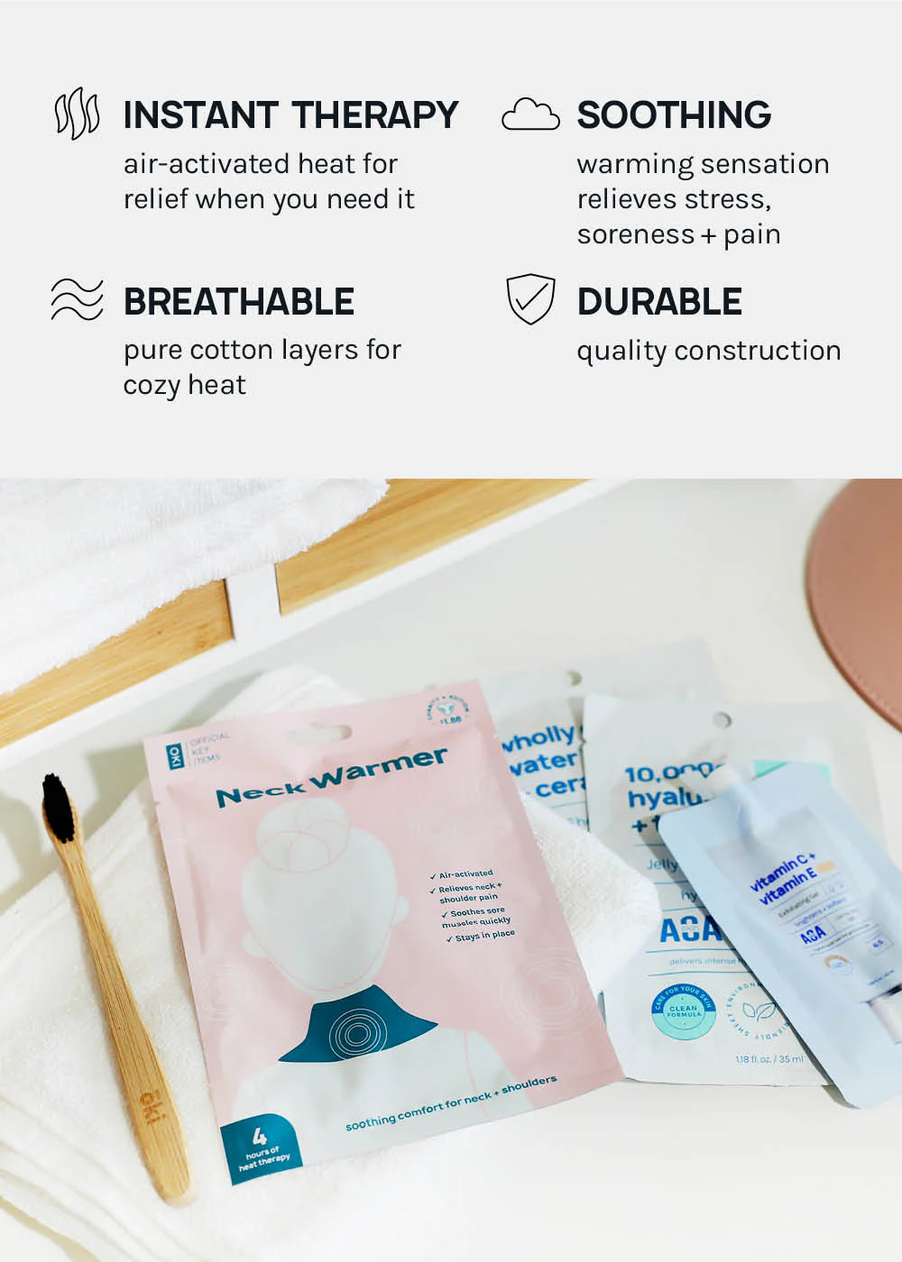 A+ Official Key Items Neck Warmer Wrap - Image 5