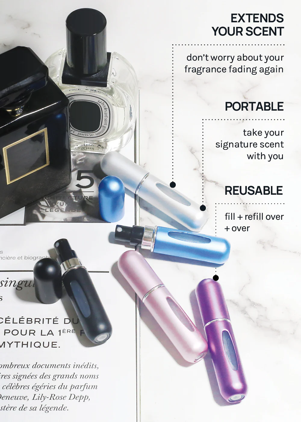 Official Key Items Refillable Perfume Atomizer - Image 5