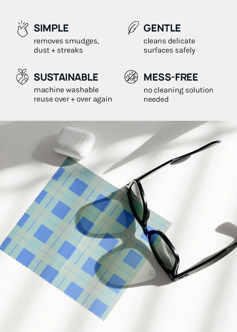 Official Key Items Screen and Glass Cleaning Cloth - Image 3