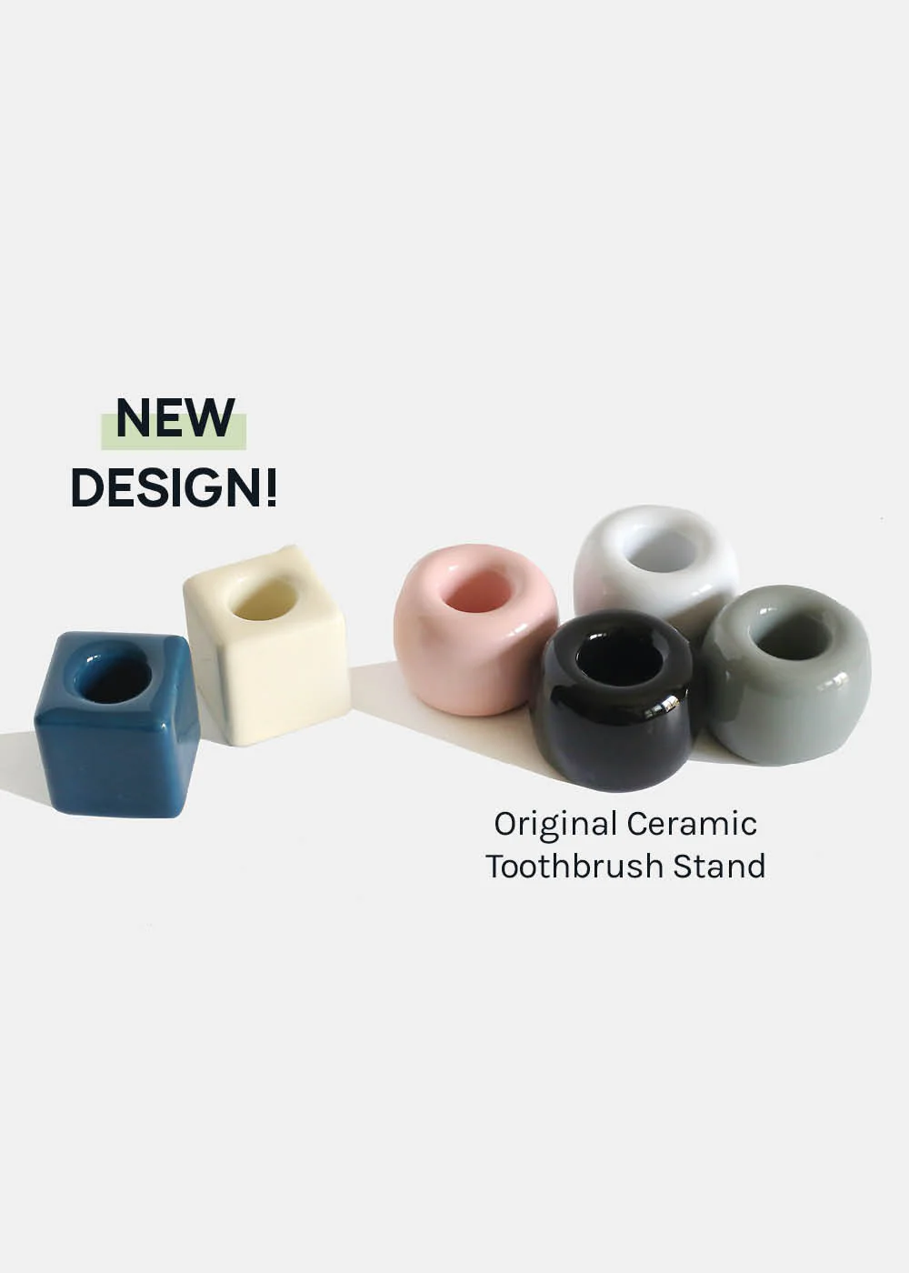 Official Key Items Square Ceramic Toothbrush Stand - Image 3