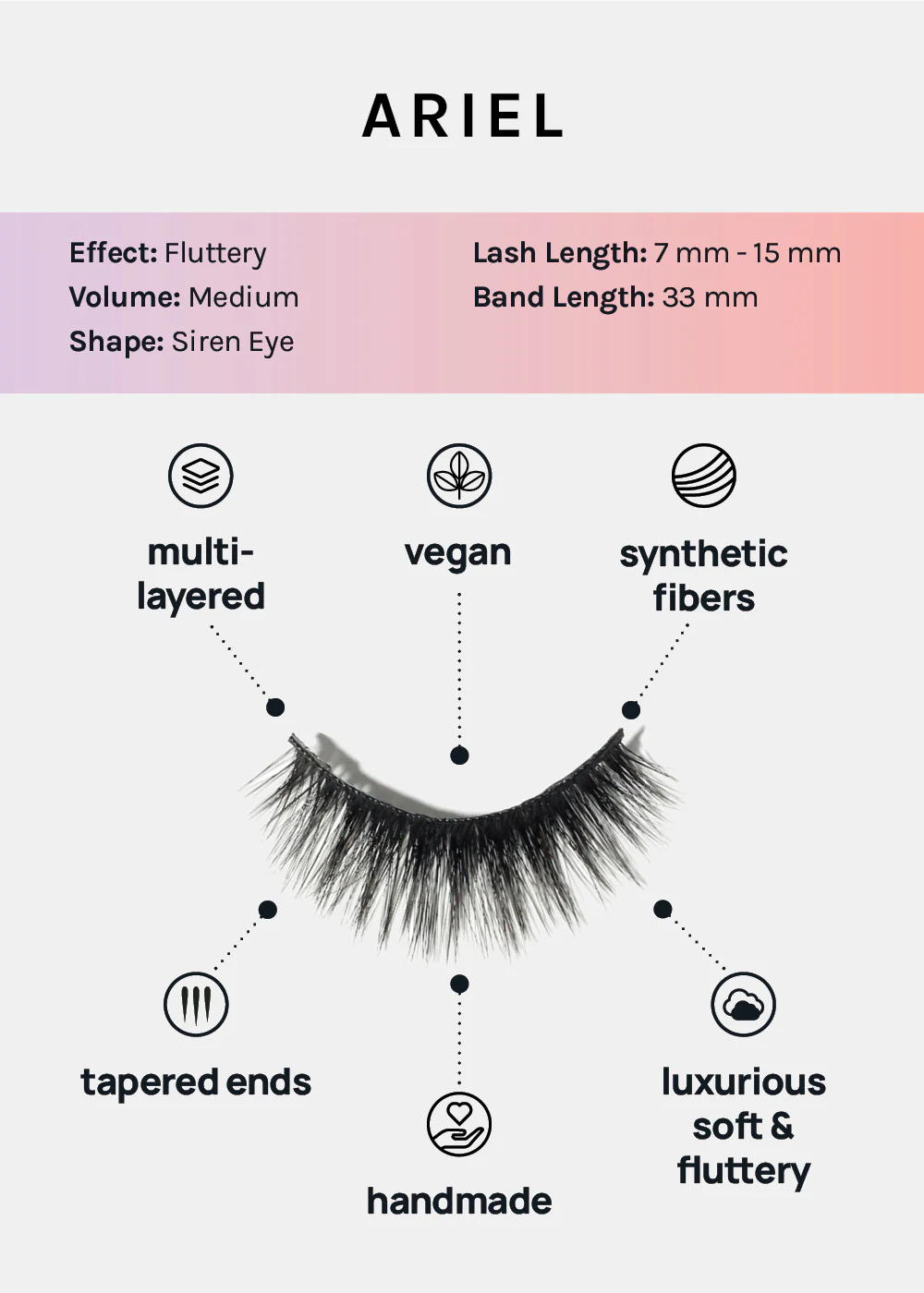 Paw Paw: 3D Faux Mink Lashes - Ariel - Image 4