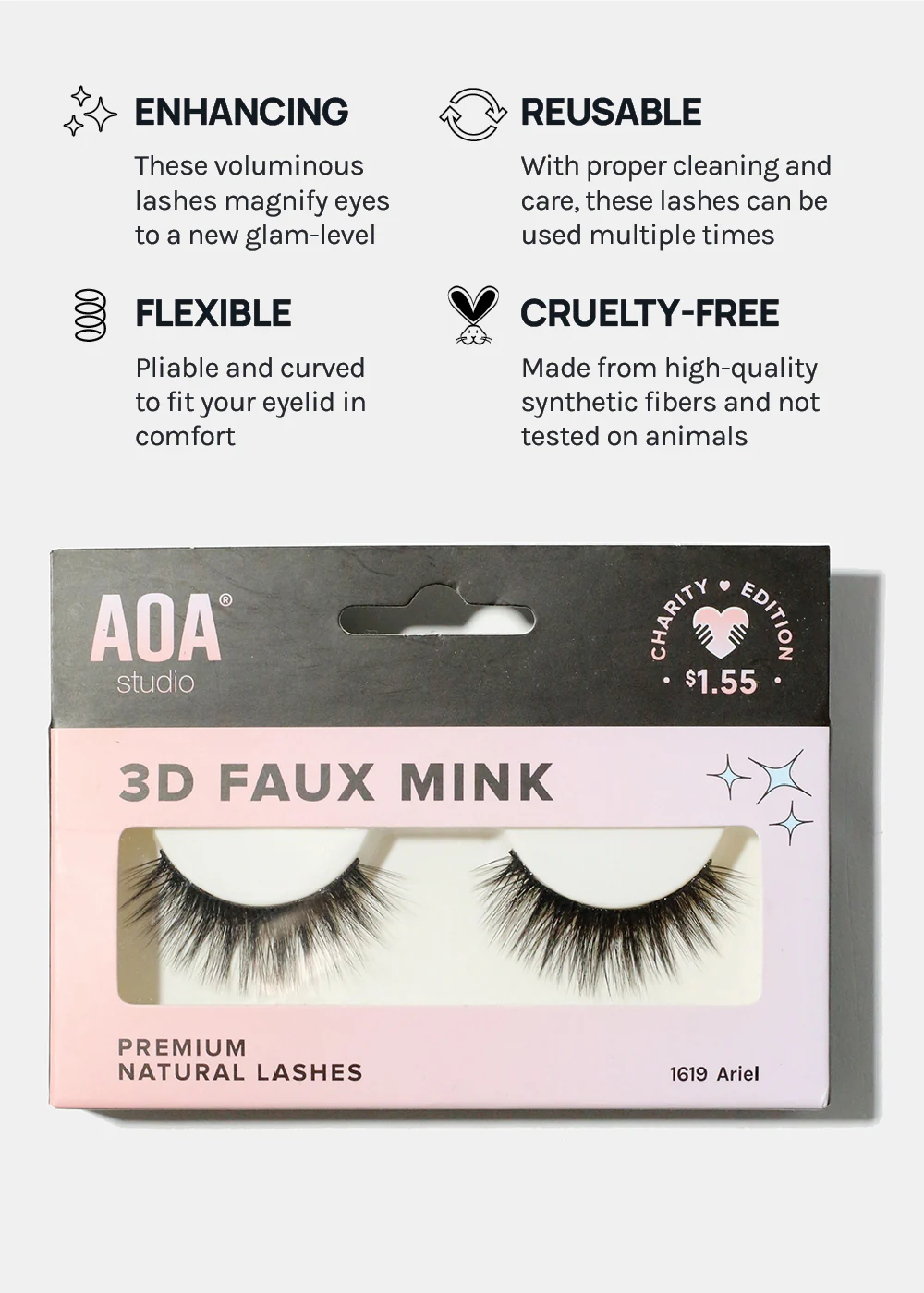 Paw Paw: 3D Faux Mink Lashes - Ariel - Image 5
