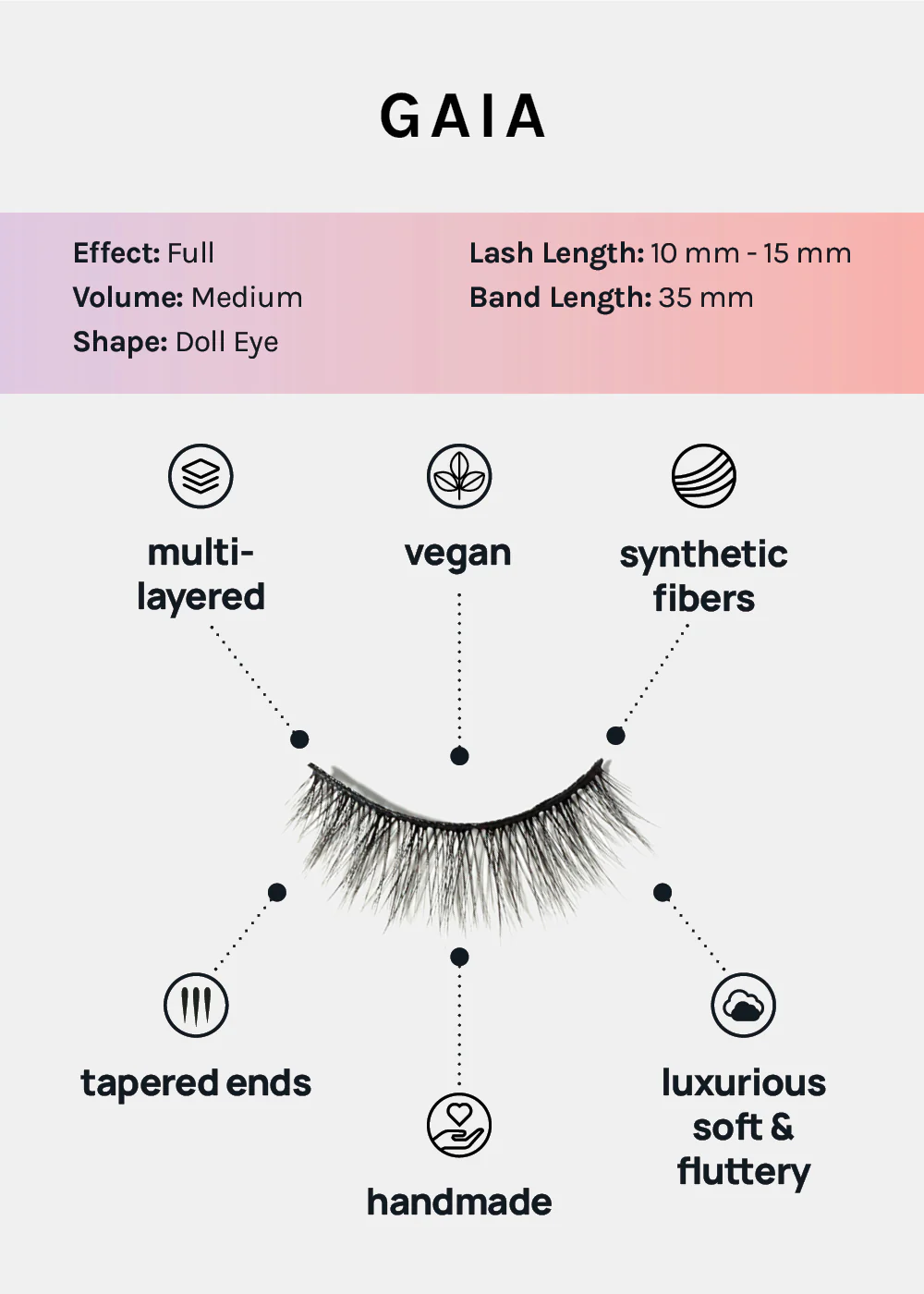 Paw Paw: 3D Faux Mink Lashes - Gaia - Image 4