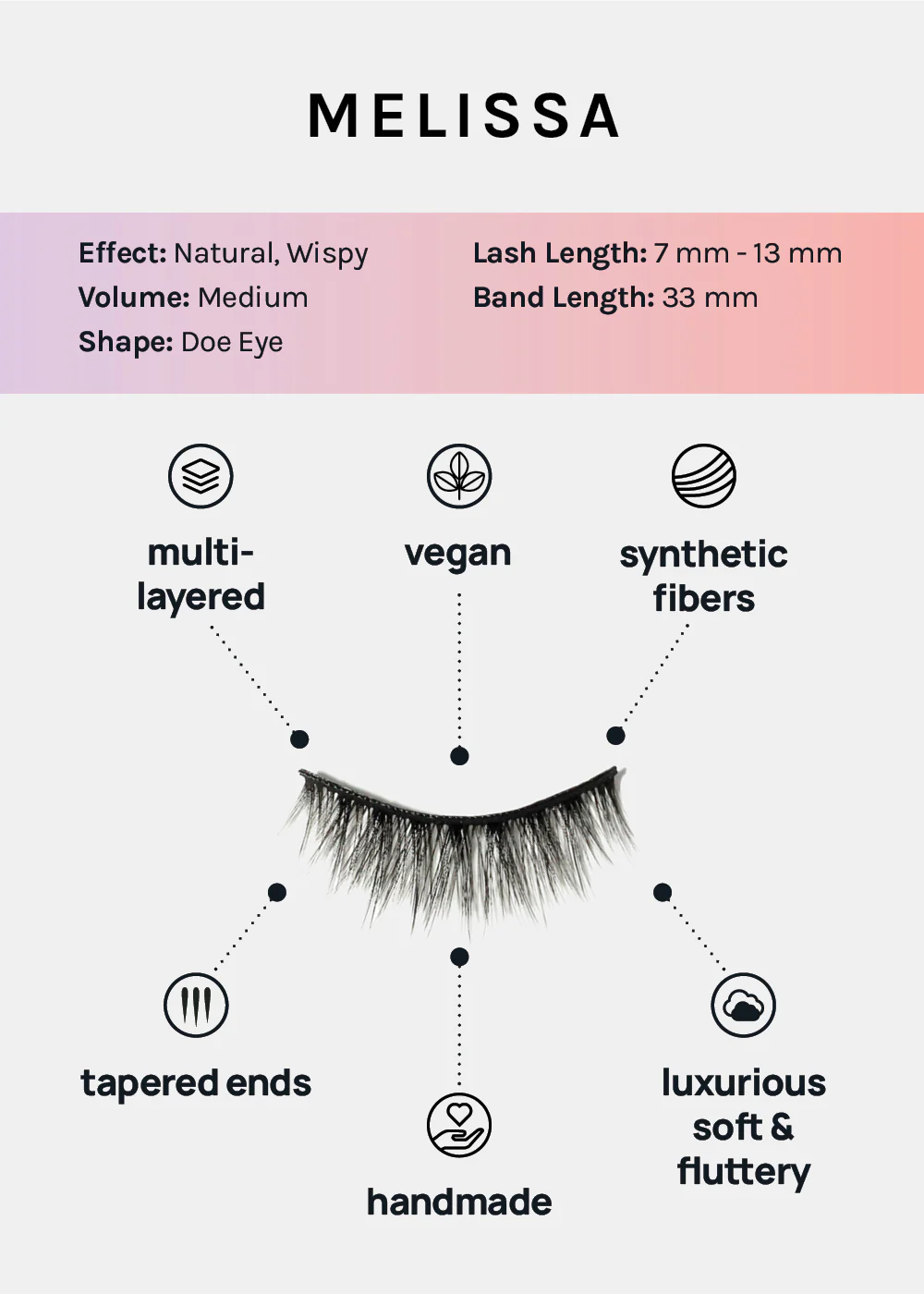 Paw Paw: 3D Faux Mink Lashes - Melissa - Image 4