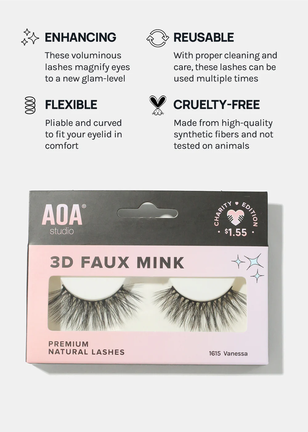 Paw Paw: 3D Faux Mink Lashes - Vanessa - Image 5