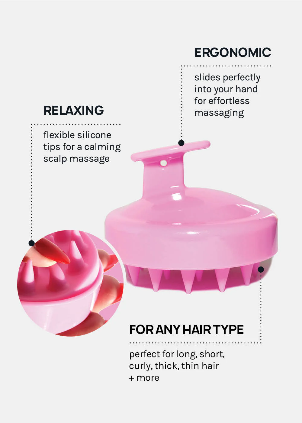 Paw Paw Scalp Massager Brush - Image 5